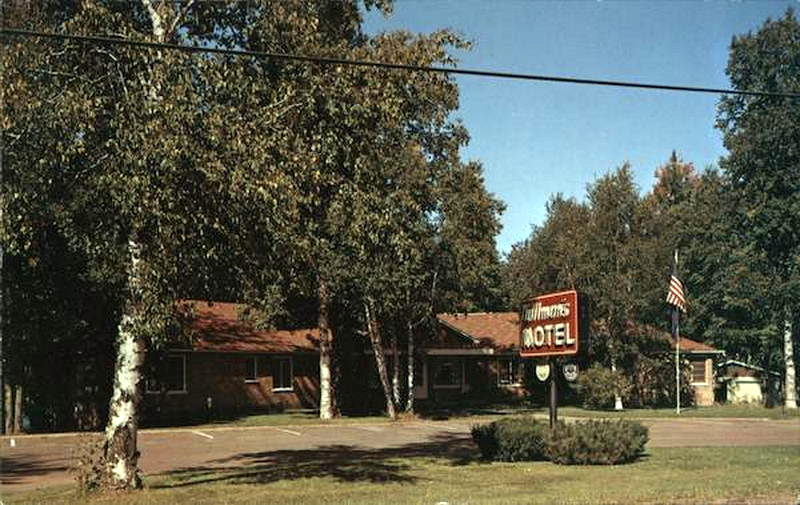 Hokans Motel (Scotts Superior Inn & Cabins, Hokans, Tallmans Motel) - Vintage Postcard (newer photo)